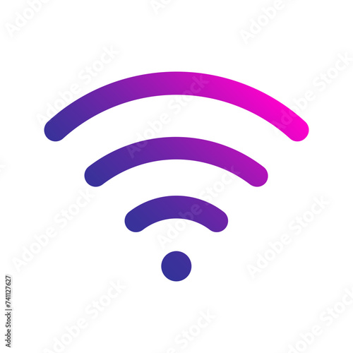 wifi gradient icon