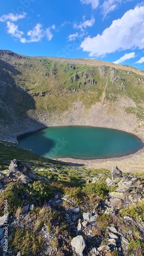 Estany del Diablo (étang du diable) dans le massif des Camporells dans le Capcir photo