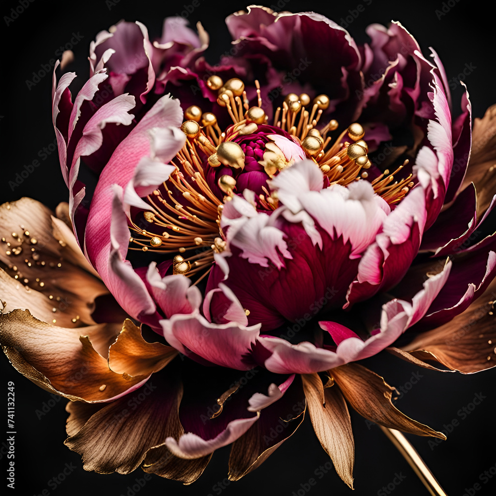 heart shaped flower