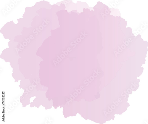 桜の滲み水彩背景素材