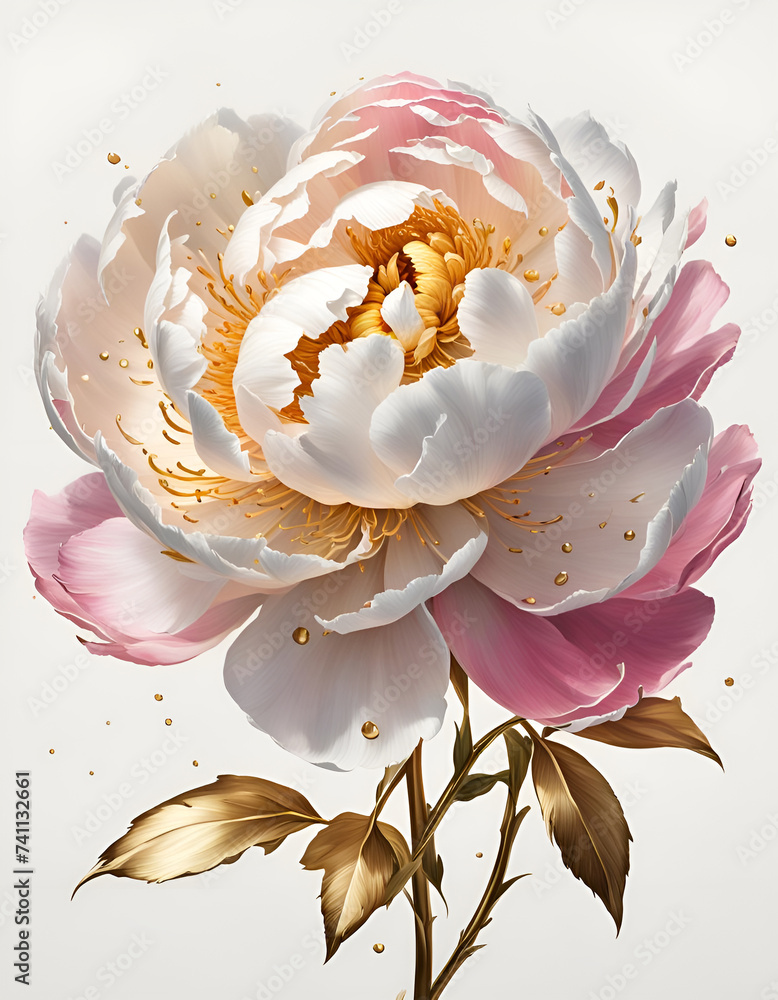 pink rose petals