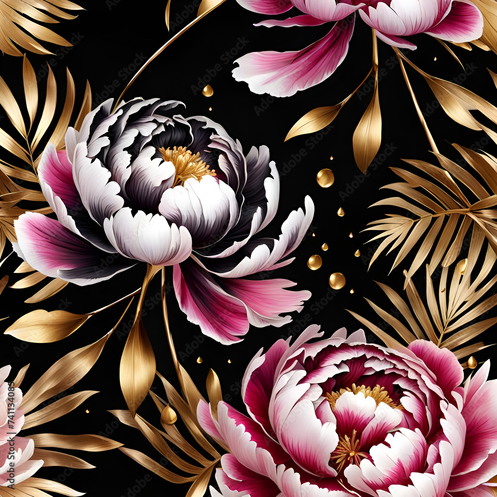 pattern with flowers