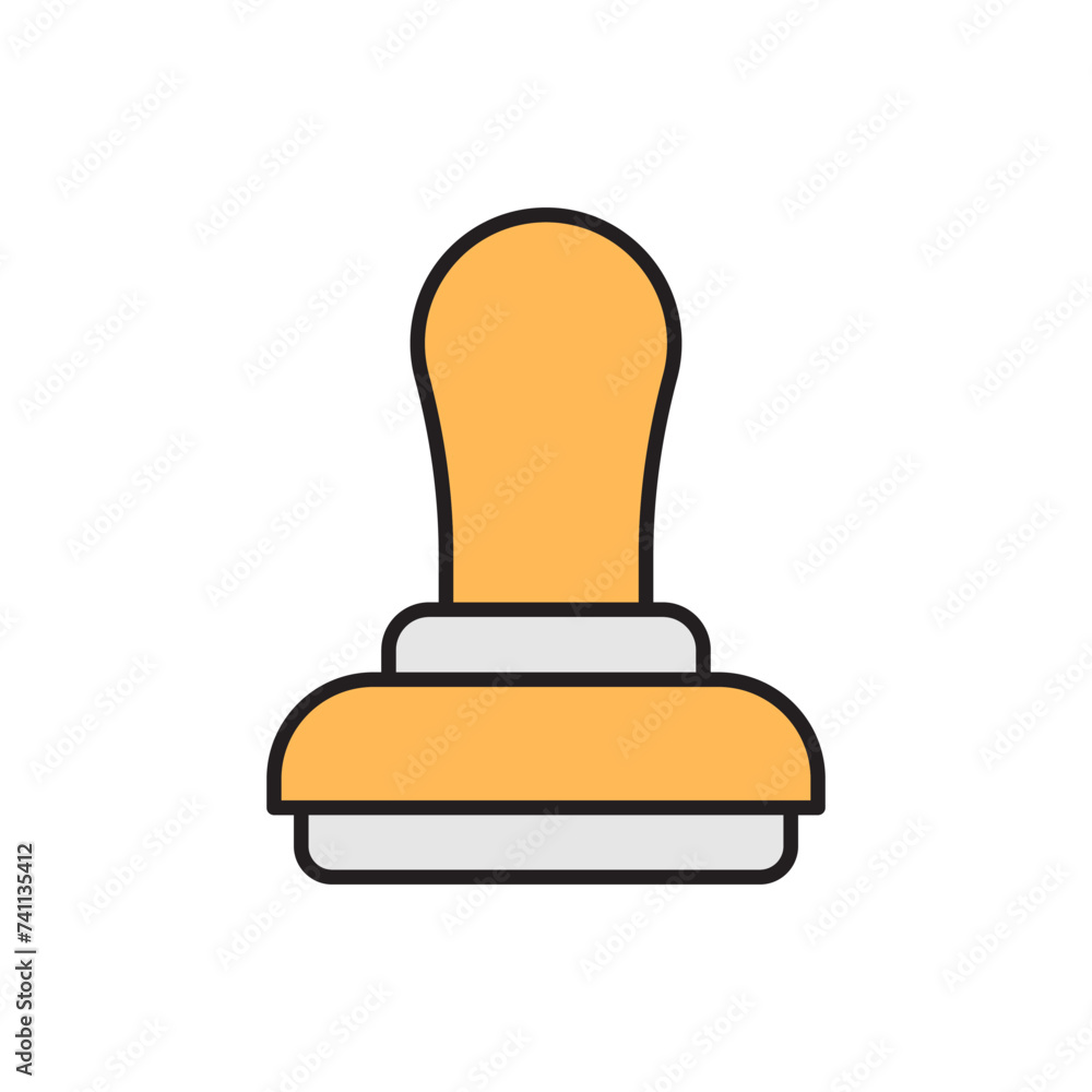 Rubber Stamp icon vector design templates simple and modern Rubber Stamp icon vector design templates simple and modern