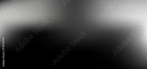 Black white grey grain texture gradient background gray smooth grunge grainy noise poster spotlight banner