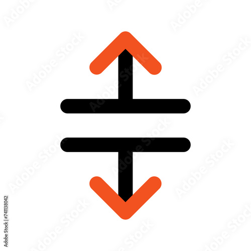 height line icon