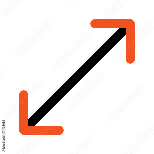 resize line icon