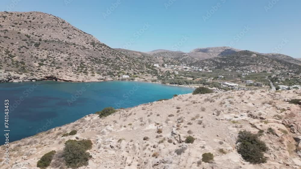 Galissas beach, Galissas area, Syros island, Cyclades, Aegean Sea, Greece, Europe Galissas beach, Galissas area, Syros island, Cyclades, Aegean Sea, Greece, Europe