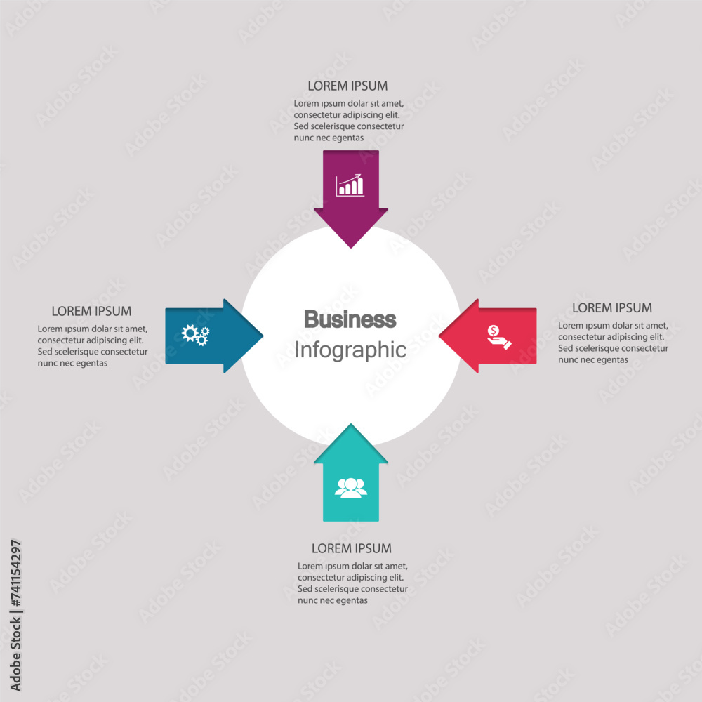 Infographic vector, graph. presentation. Business concepts, parts, steps, processes. Visualization of infographic data. Startup template. - Vector Infographic vector, graph. presentation. Business concepts, parts, steps, processes. Visualization of infographic data. Startup template. - Vector