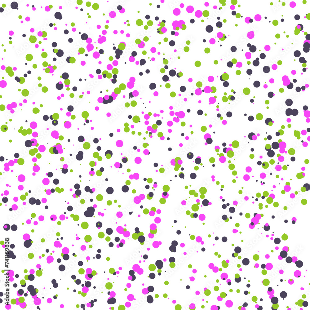 A colorful confetti glitter dot texture design element. A colorful confetti glitter dot texture design element.