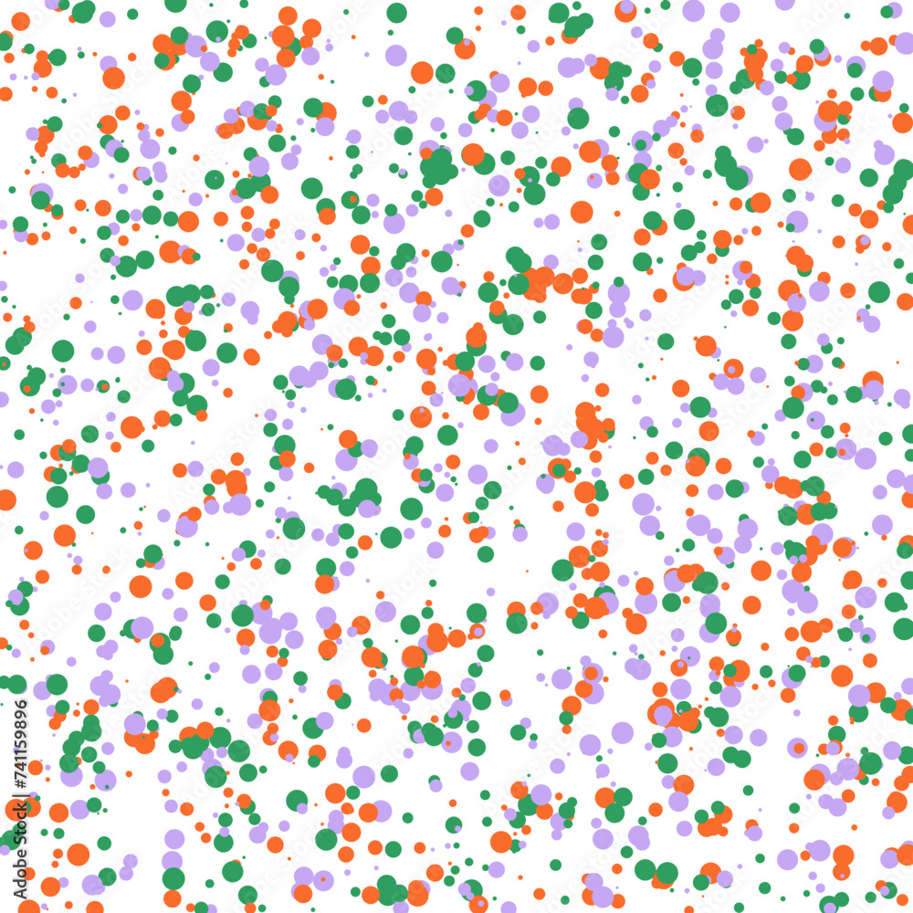 A colorful confetti glitter dot texture design element. A colorful confetti glitter dot texture design element.