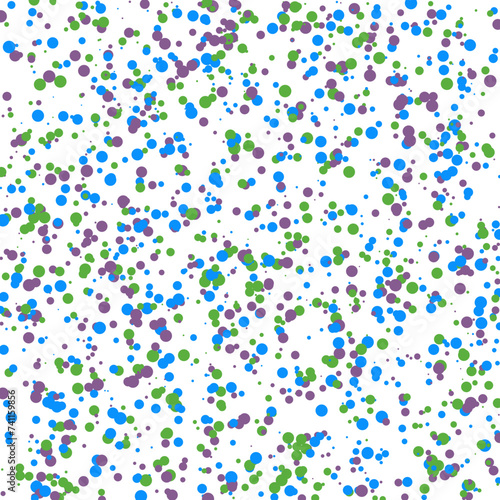A colorful confetti glitter dot texture design element.