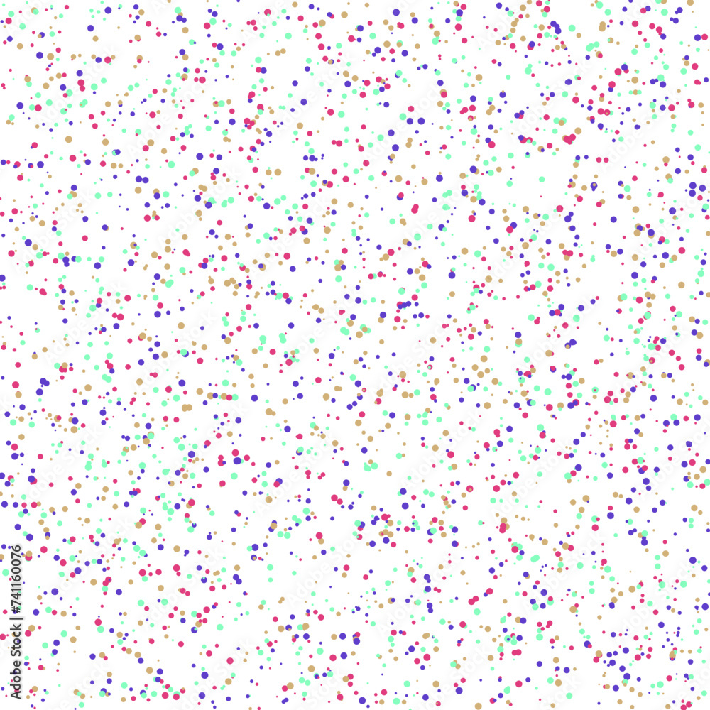 A colorful confetti glitter dot texture design element. A colorful confetti glitter dot texture design element.