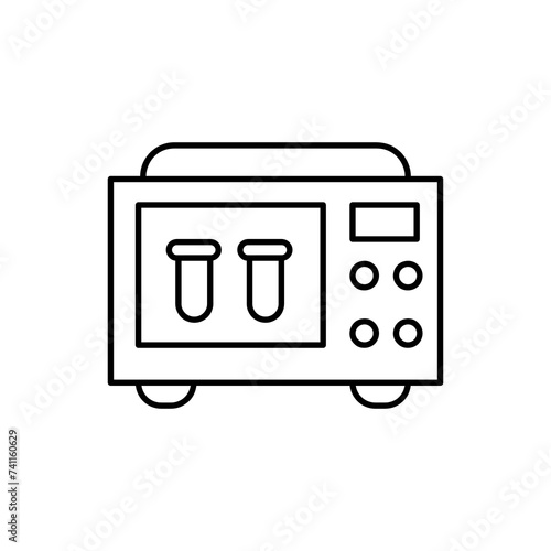  sterilization icon. simple flat liner vector illustration on white background..eps