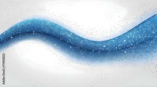 Vector blue glitter wave abstract background, blue sparkles on white background, vip design template Captions are provided by our contributors.
