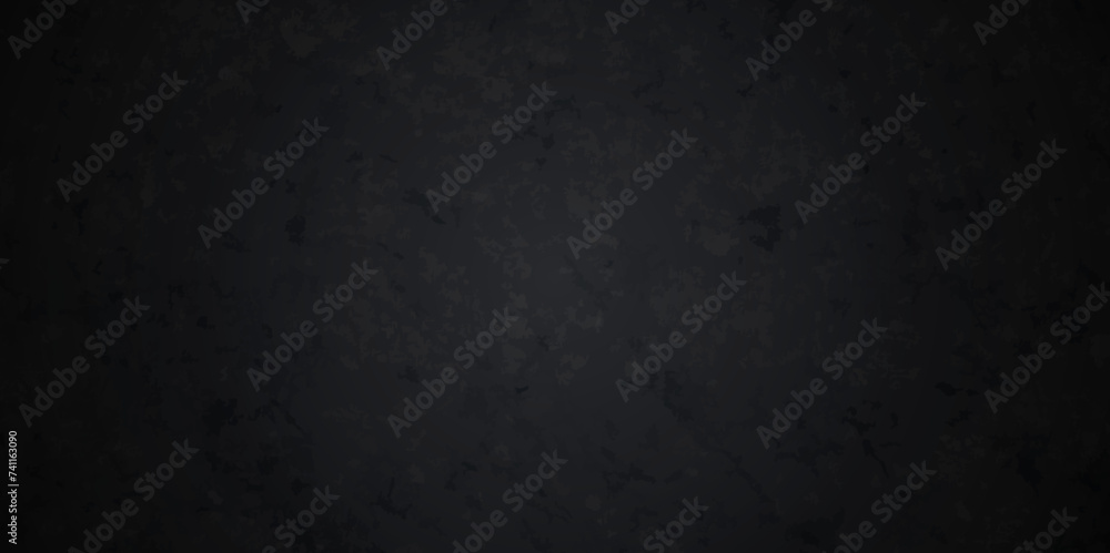 Fototapeta premium Abstract black distressed Rough texture grunge concrete background. Textured dark black grunge background, old grunge background. Chalk board and Black board grunge backdrop background.