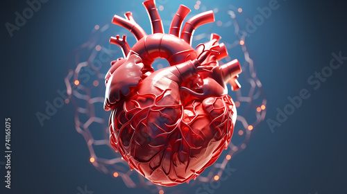 Echocardiographic images of heart structure and function photo