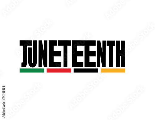 Juneteenth Word Only