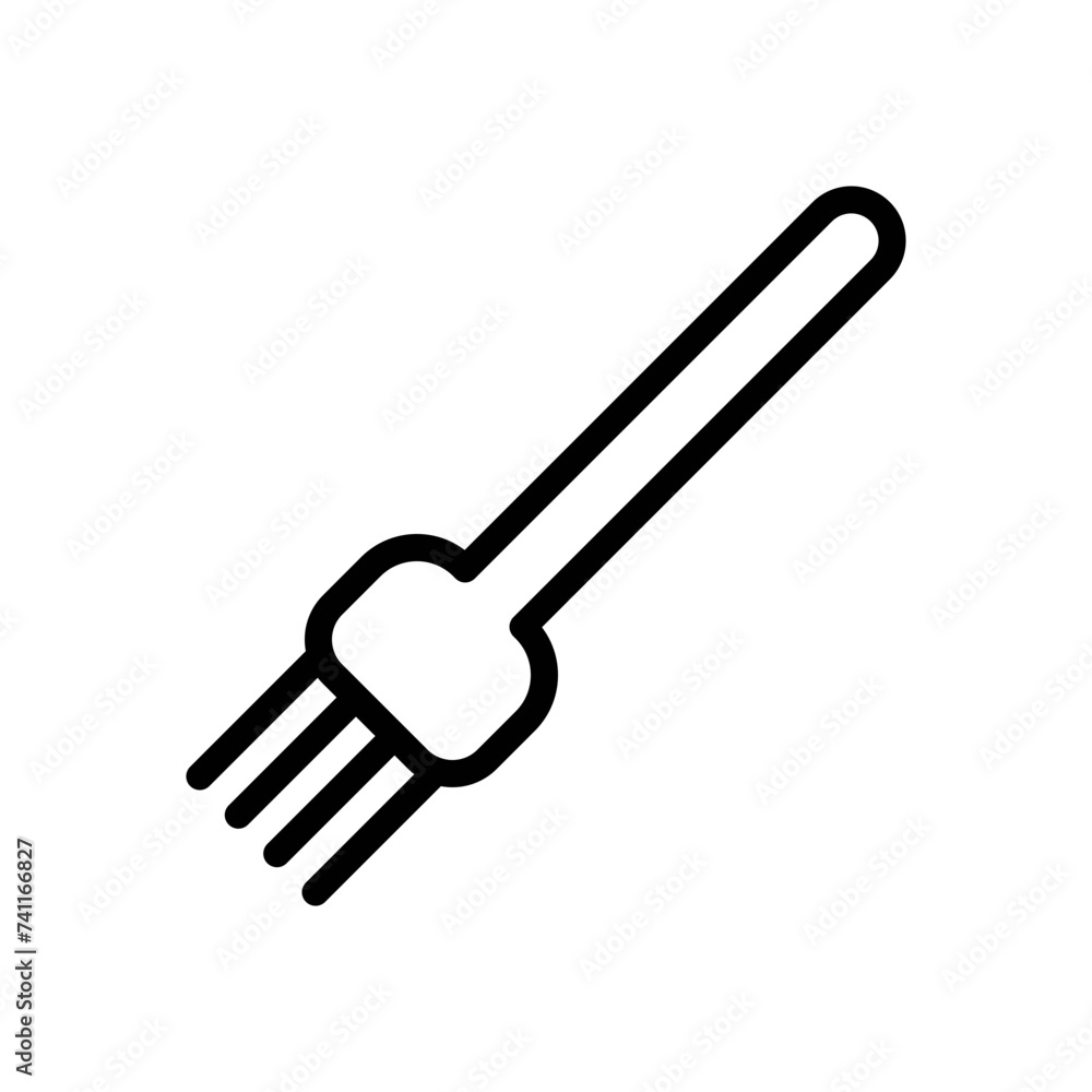fork line icon fork line icon