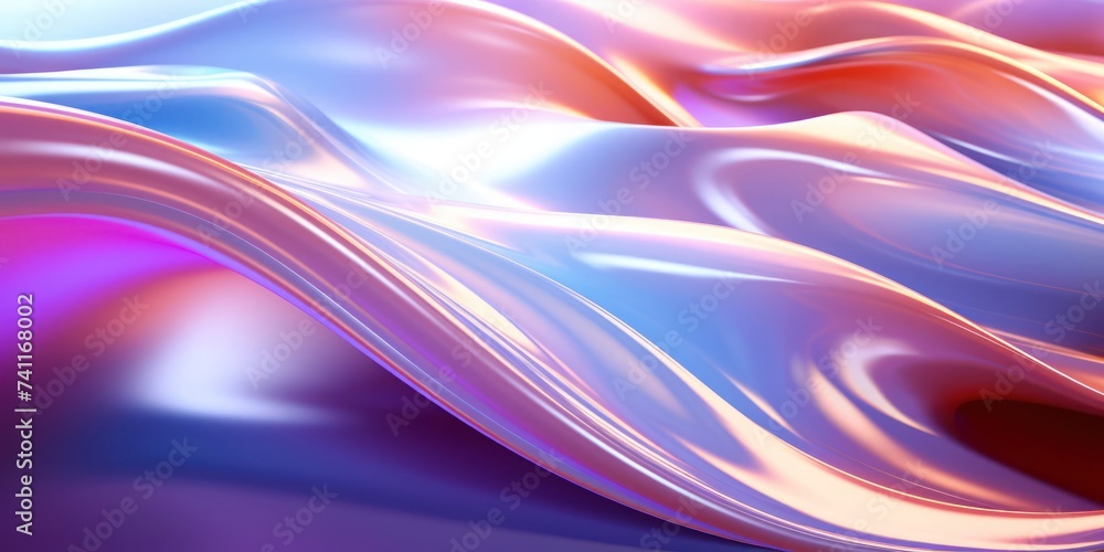 Close Up View of Colorful Fabric Generative AI Close Up View of Colorful Fabric Generative AI