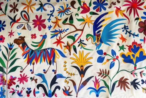 Otomi people of central Mexico photo