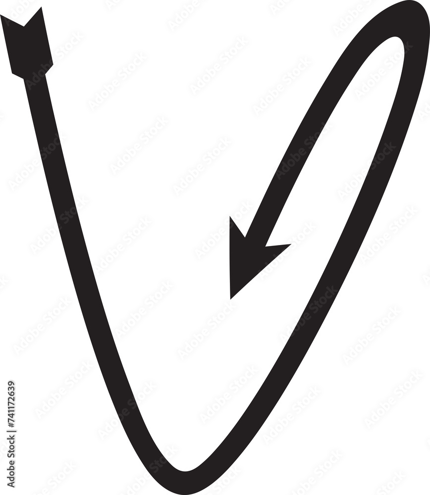 Doodle Arrow Symbol
Doodle Arrow Symbol
