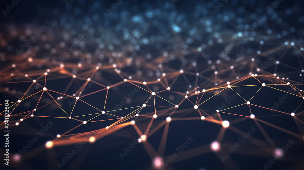 Grid texture background, network connection structure Grid texture background, network connection structure