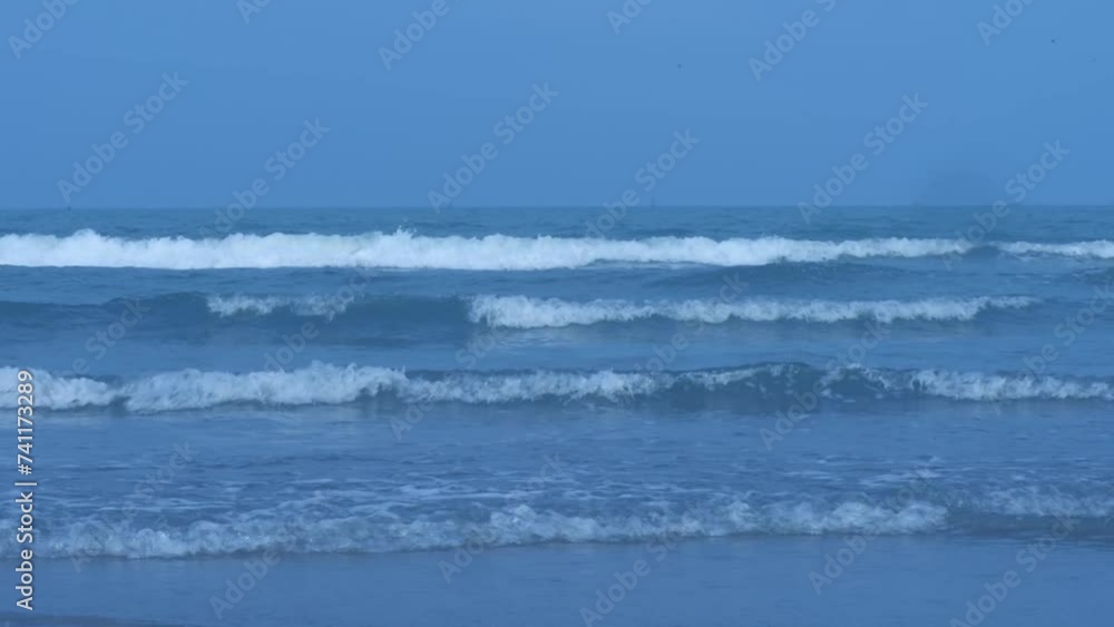 Waves on the beach. Blue sea wave. Blue water surface texture with ripples, splashes, and bubbles. Abstract summer banner background Water waves in sunlight with copy space cosmetic moisturizer. Waves on the beach. Blue sea wave. Blue water surface texture with ripples, splashes, and bubbles. Abstract summer banner background Water waves in sunlight with copy space cosmetic moisturizer.