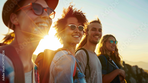 group of people on the beach
