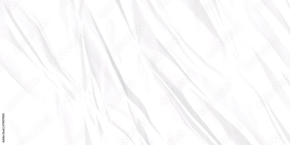 Obraz premium White crumpled paper texture . White wrinkled paper texture. White paper texture . White crumpled and top view textures can be used for background of text or any contents.
