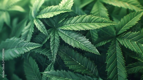 Fluid Neem Essence: Fresh neem leaves take on a fluid form, infused with calming hues.