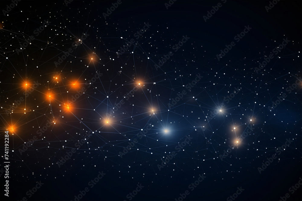 Obraz premium Abstract realistic particle background