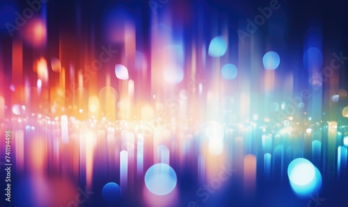 Abstract light effects boke...