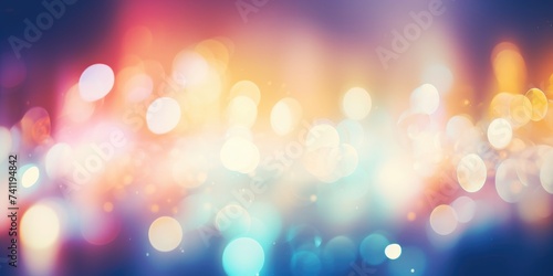 Abstract light effects boke...
