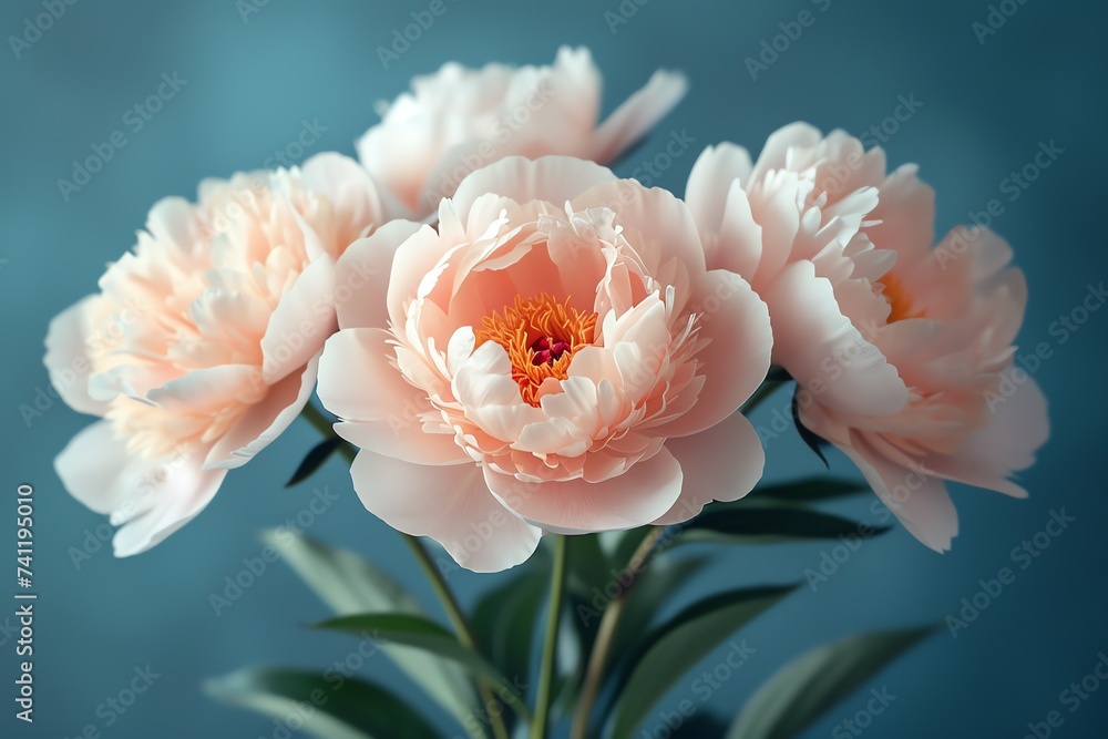 Bouquet of Blooming Peonies Bouquet of Blooming Peonies