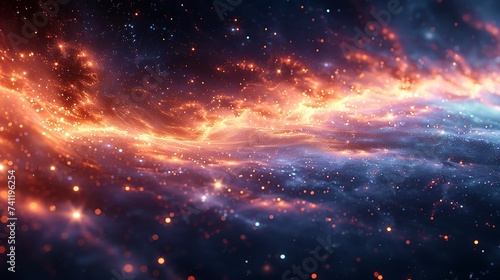 Celestial Abstraction: Interpreting the Mysteries of the Cosmic Universe
