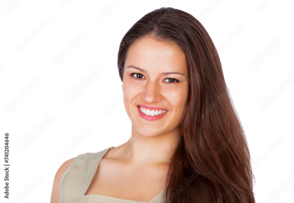 Happy, fashion and portrait of woman in studio with elegant, classy and trendy dress for outfit. Confident, smile and face of female person with fancy style and positive attitude by white background. Happy, fashion and portrait of woman in studio with elegant, classy and trendy dress for outfit. Confident, smile and face of female person with fancy style and positive attitude by white background.