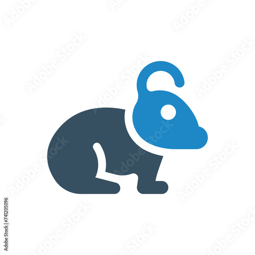 rodent icon vector illustration