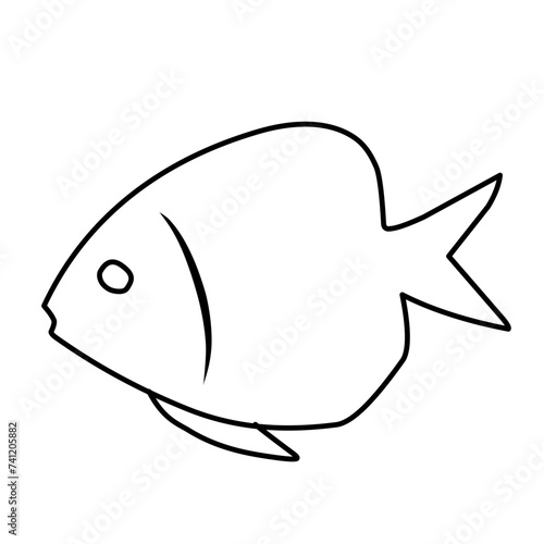 fish line icon