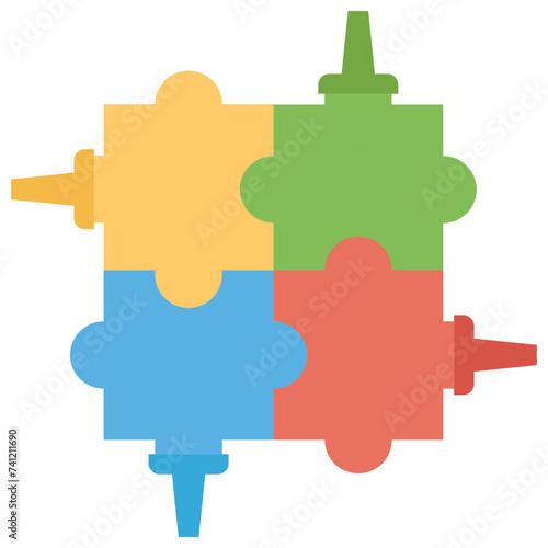 Plugin flat icon design, preference plug 