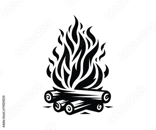 Campfire Vector