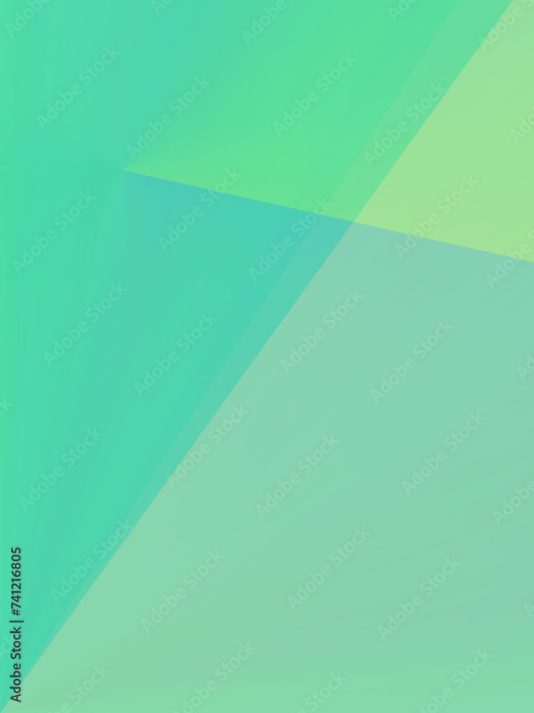 Gradient of different green background. Blur textured. Soft and smooth gradation color for design your web poster, banner, cover background, template, wallpaper, pattern etc.	