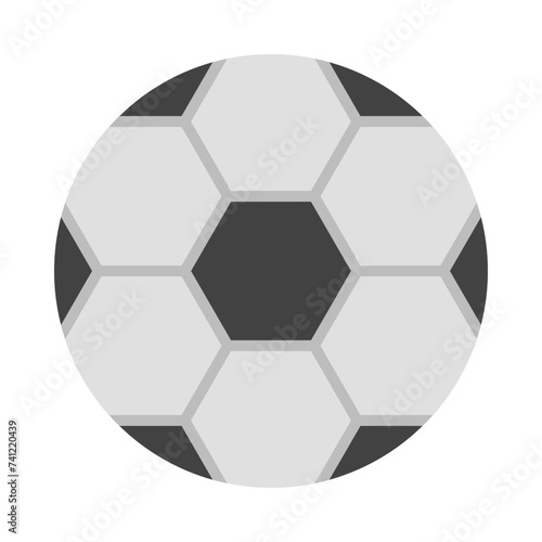 Football Vector Flat Icon Design © IYIKON