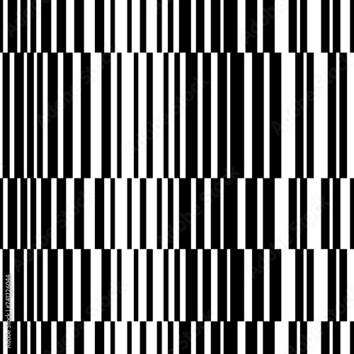 Line Pattern In Seamless Design