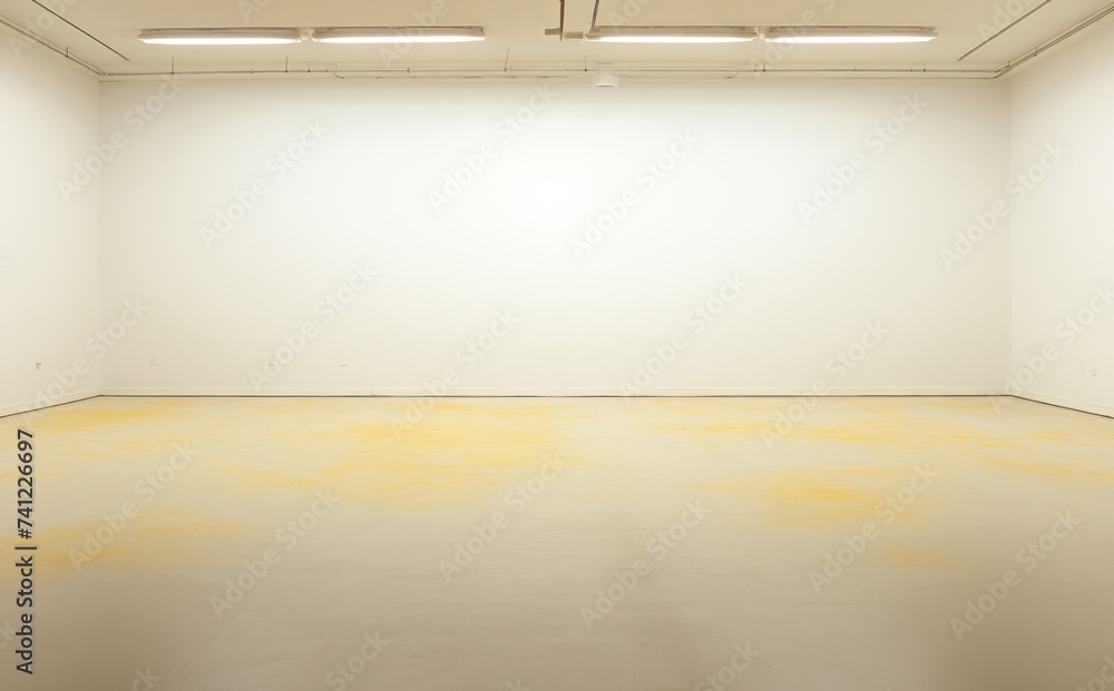 Light yellow room dirty old soft meon shadow window floor and wall indoor present background Light yellow room dirty old soft meon shadow window floor and wall indoor present background