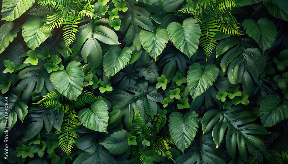 Green leaves in the garden. Background with green leaves. Green leaves in the garden. Background with green leaves.
