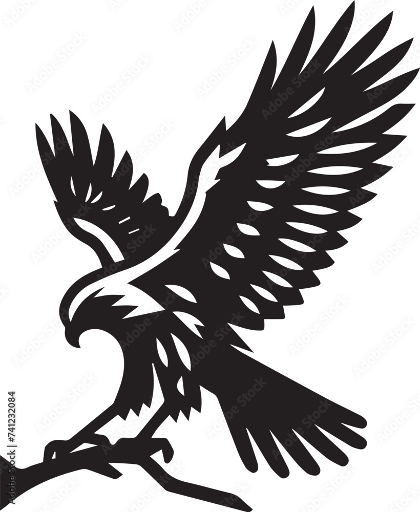 Eagle Simple Logo Design