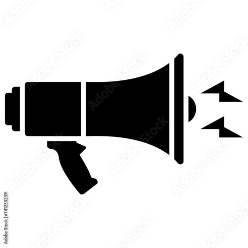 Solid icon design of sponsor 