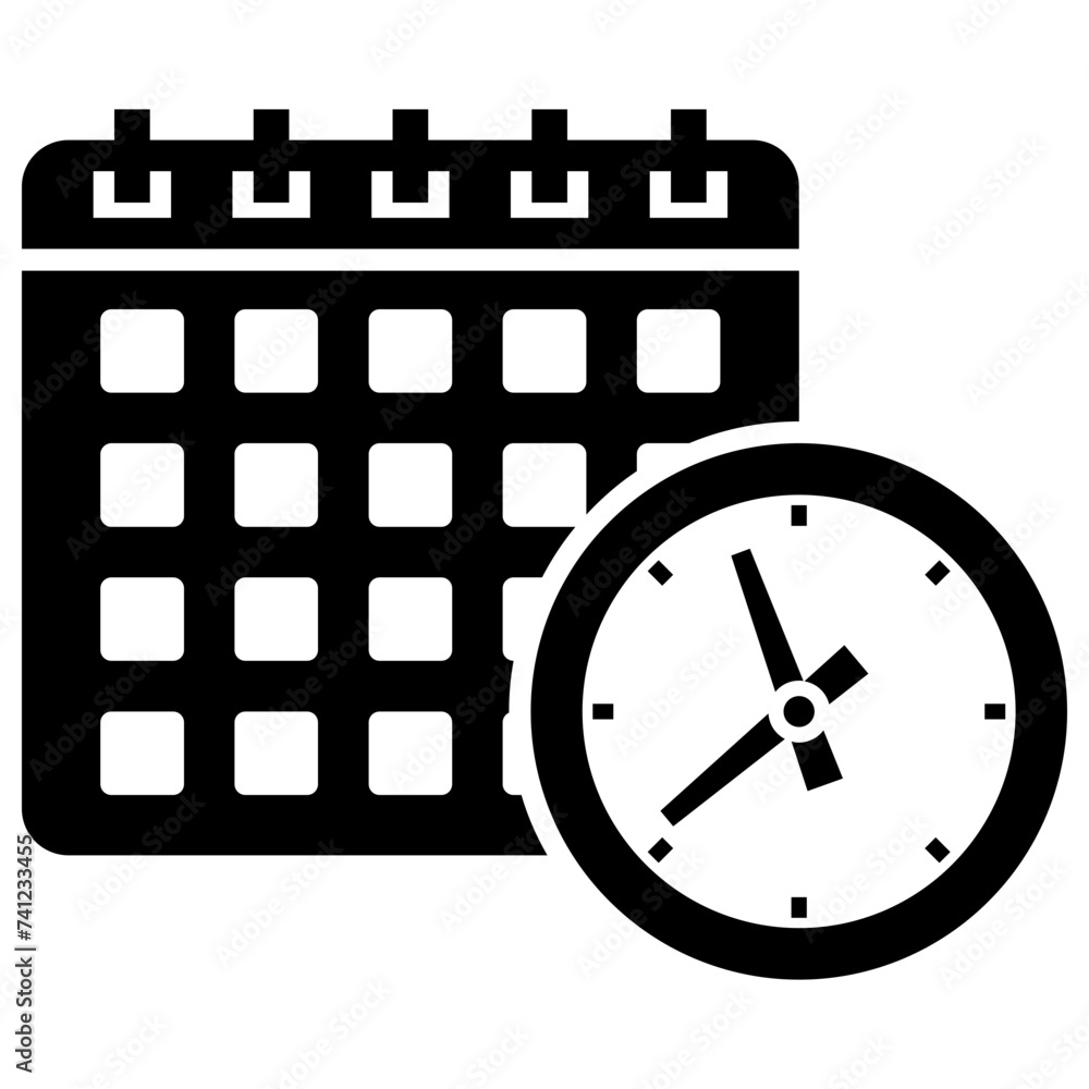 Event calendar line icon design Event calendar line icon design
