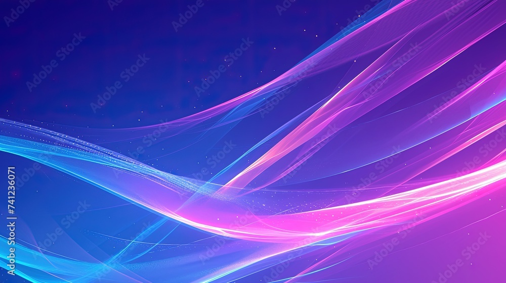 Fototapeta premium Wavy modern background, big data concept, business futuristic background