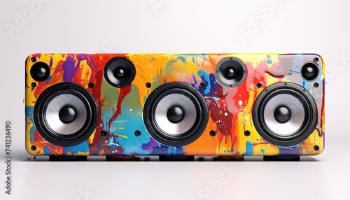 A new premium looking colorful speaker, Music Speaker,  sound box